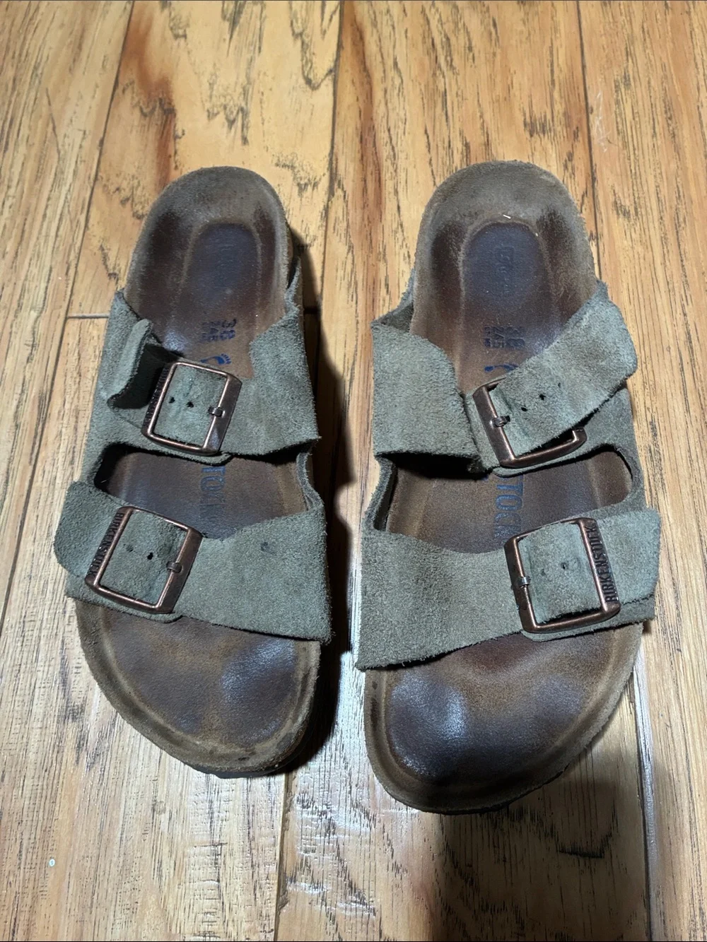 Birkenstock Slide Sandal Soles - sz 38